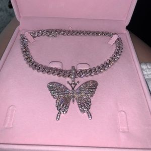 Butterfly Cuban Link Necklace 🦋